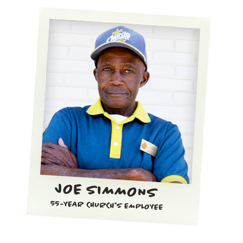 Joe Simmons: 55-year Church's employee