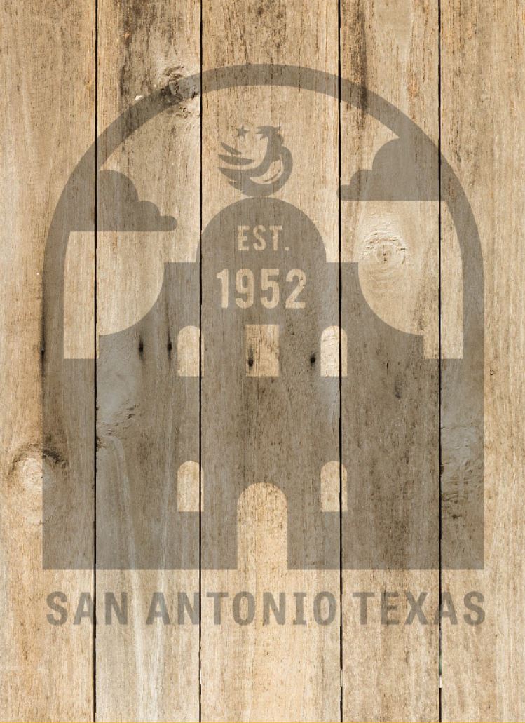 San Antonio Texas and Church's Texas logo